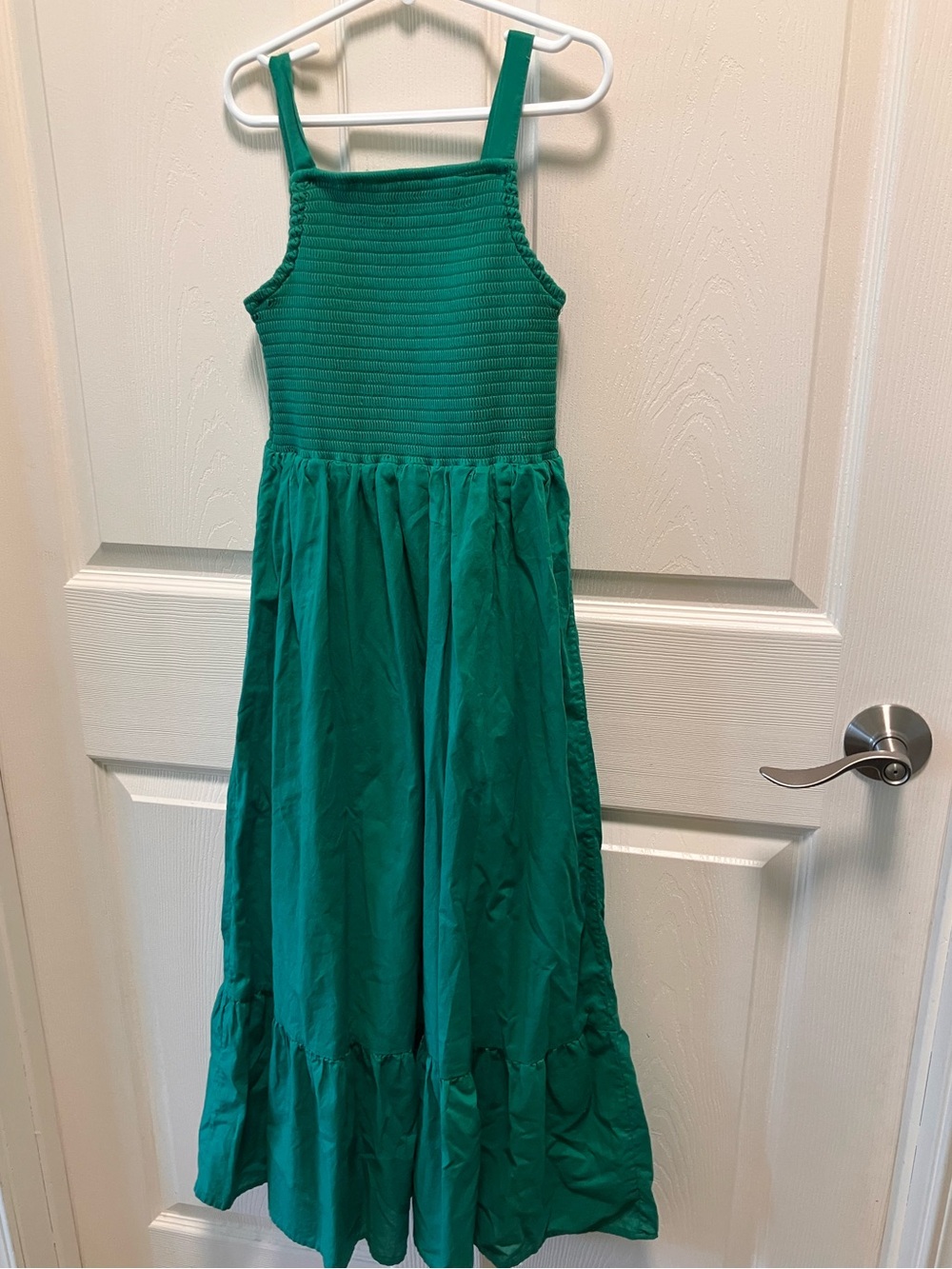 Speechless Kids Girls 10 Casual Spring Green Smocked Maxi Dress